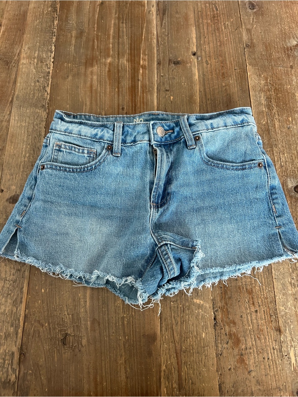 No Boundaries Jean Shorts Denim Cutoff Shorts -  Women Size 0